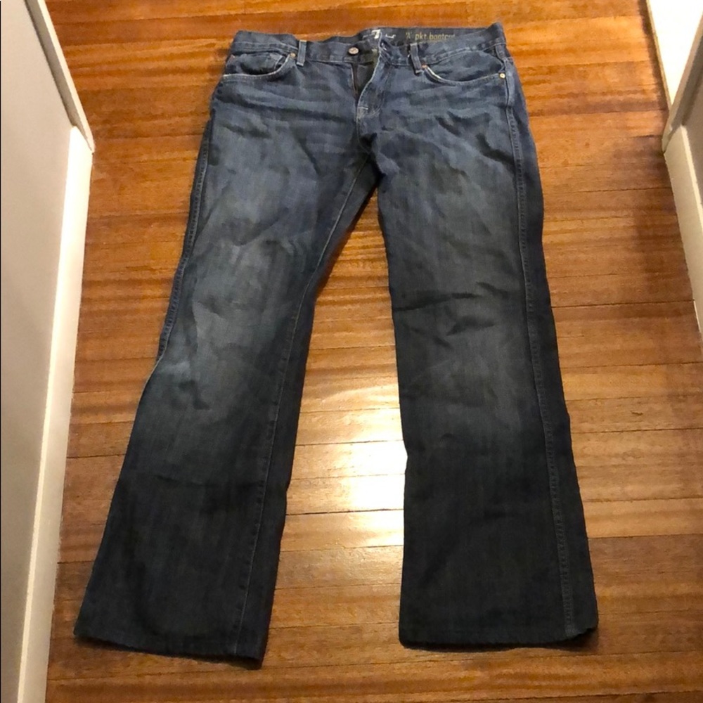 7 for all mankind A pocket bootcut jeans